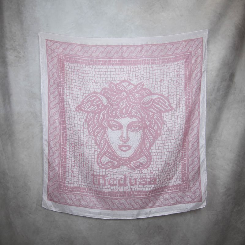 Hodvábna šatka ružová