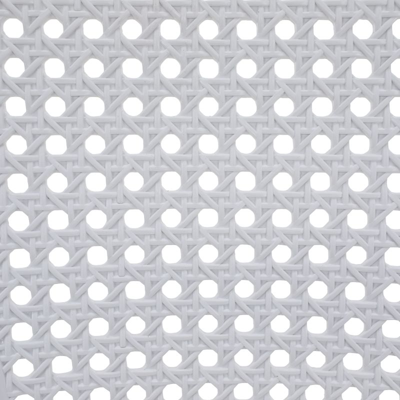 Praktické záhradné stohovateľné kreslo plastové, biele