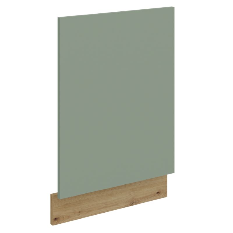 Dvierka na umývačku riadu 57 × 44 cm, aquamarine, dub artisan