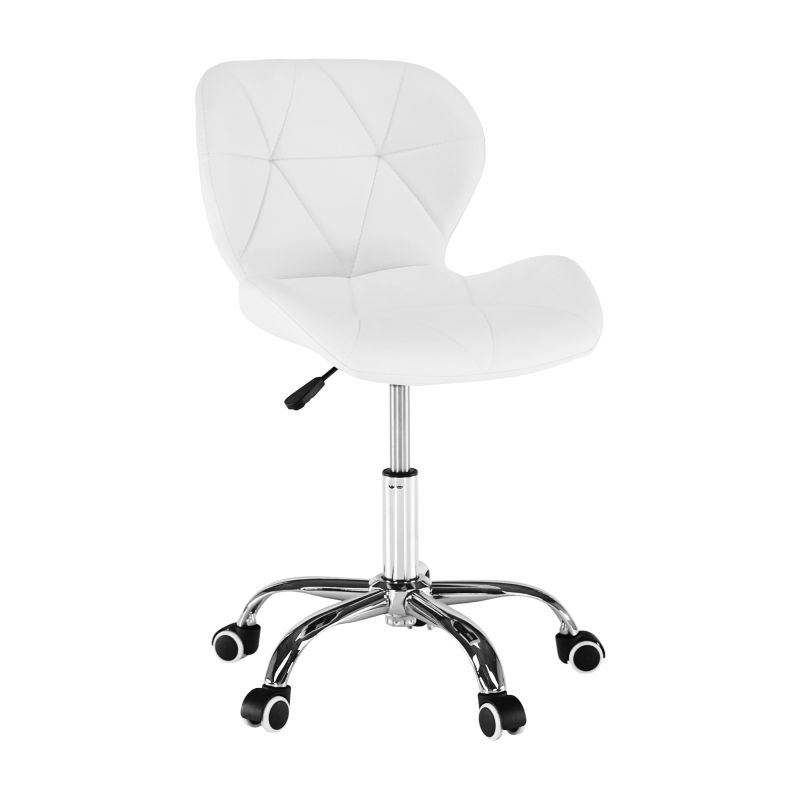Elegantné kancelárske kreslo biele
