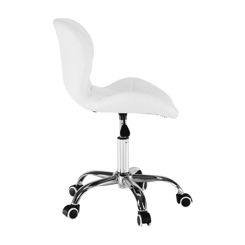 Elegantné kancelárske kreslo biele