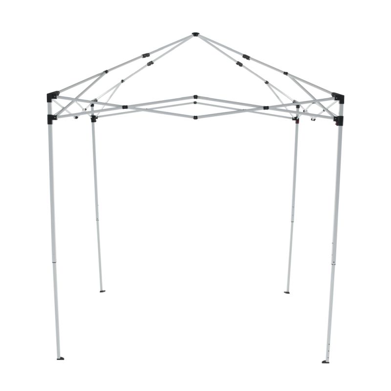 Nožnicový skladací záhradný pavilón-altánok, zelený, 2x2 m, TYP 1