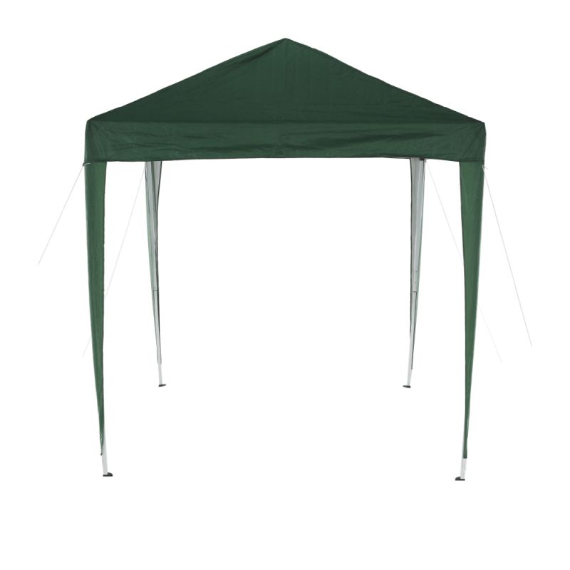 Nožnicový skladací záhradný pavilón-altánok, zelený, 2x2 m, TYP 1