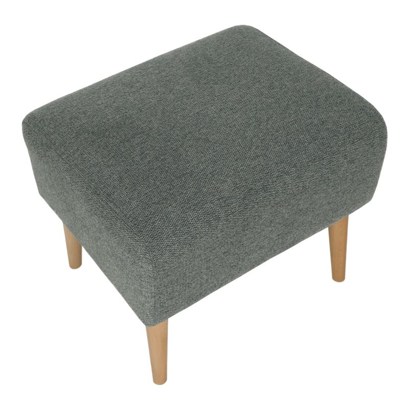 Elegantný taburet, mentol/buk