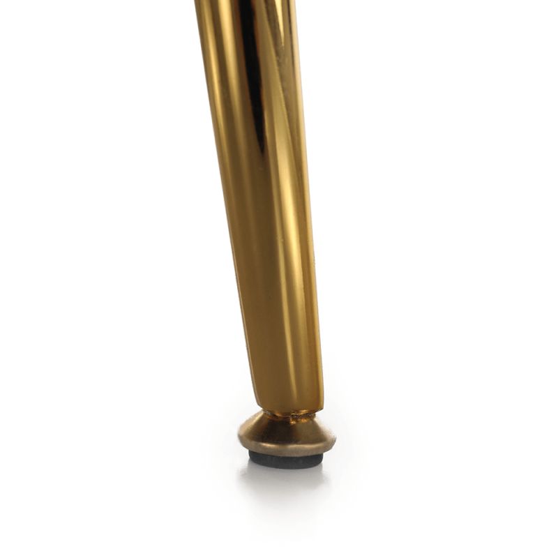 Lavica v štýle Art-deco, ružová Velvet látka-gold chróm-zlatý