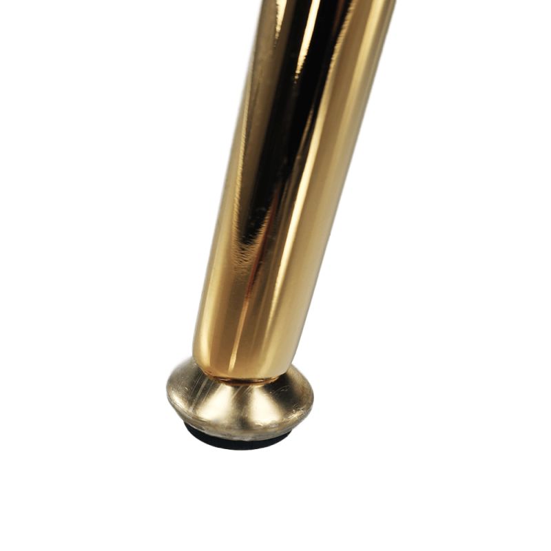 Lavica v štýle Art-deco, sivomodrá Velvet látka-gold chróm-zlatý