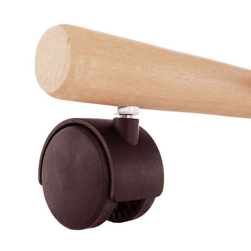 Moderná a ergonomická kľakačka, čierna-buk