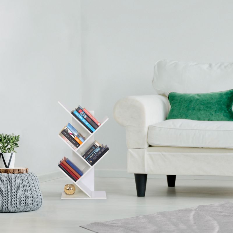 Viacúčelový regál TYP 3, biela