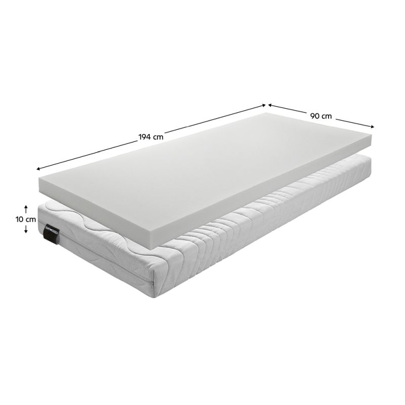 Matrac penový 194x90, BE ELISSE