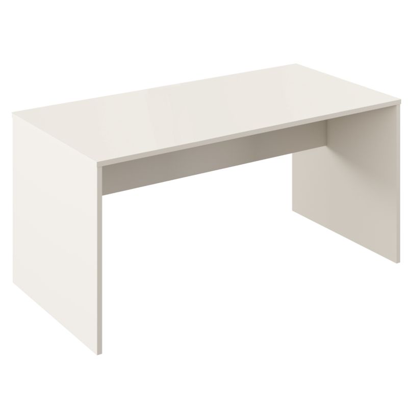 Moderný písací stôl z kvalitnej DTD, kašmír, 160cm