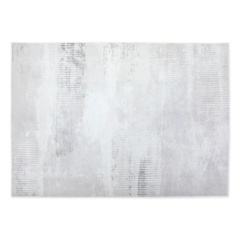 Moderný kusový koberec 160x230, sivý so vzorom
