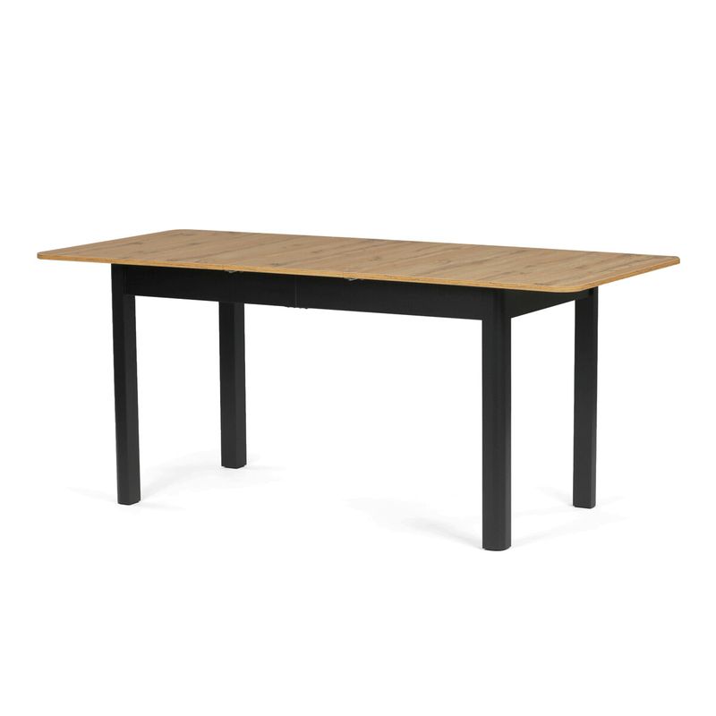 Moderný jedálenský stôl rozkladací 140-180x80, MDF, divoký dub