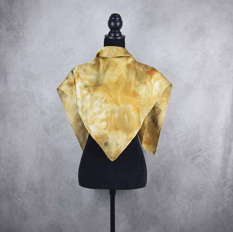 Luxusná hodvábna šatka LIMITED_329 – 100 % prírodný hodváb, 90 × 90 cm