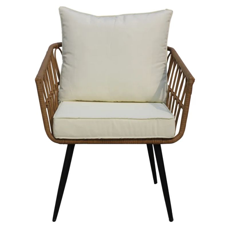 Štýlové a elegantné prútené kreslo