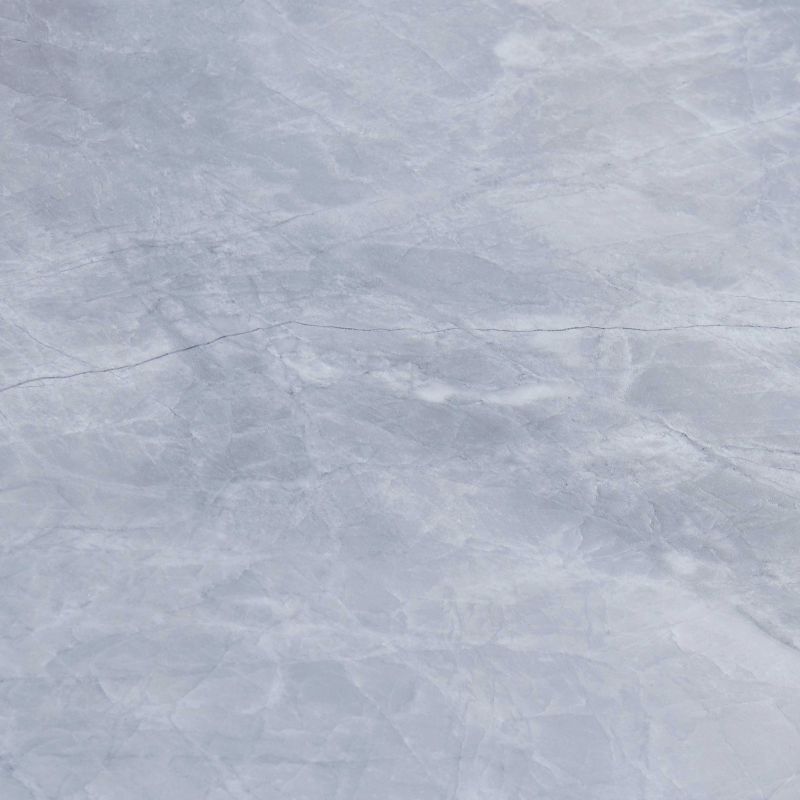 Exkluzívny konferenčný stolík KWADRAT 55, čierna-sivý mramor