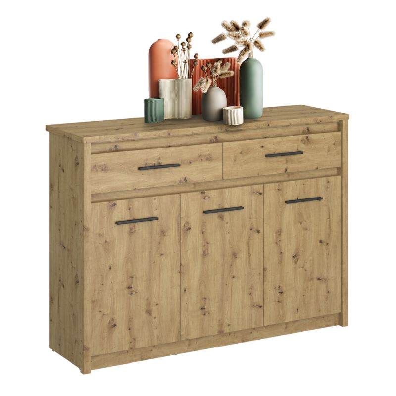 Komoda 3D2S, dub artisan