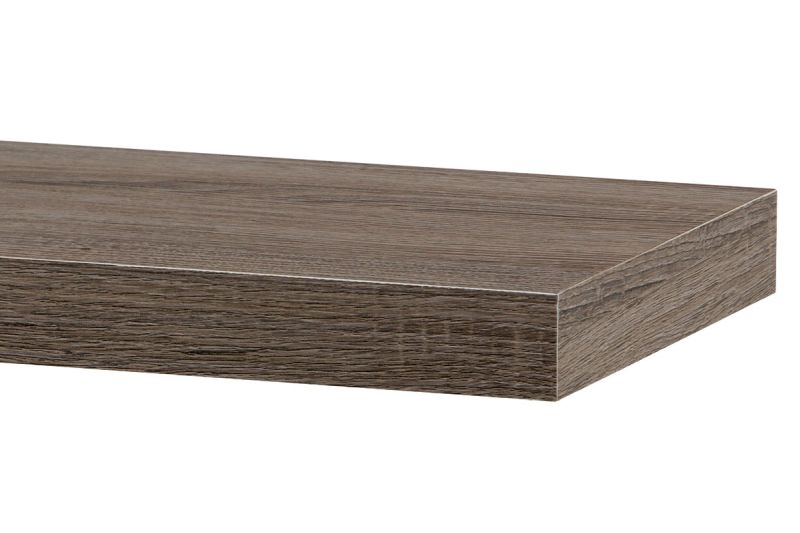 Moderná polička na stenu vo farbe dub sonoma