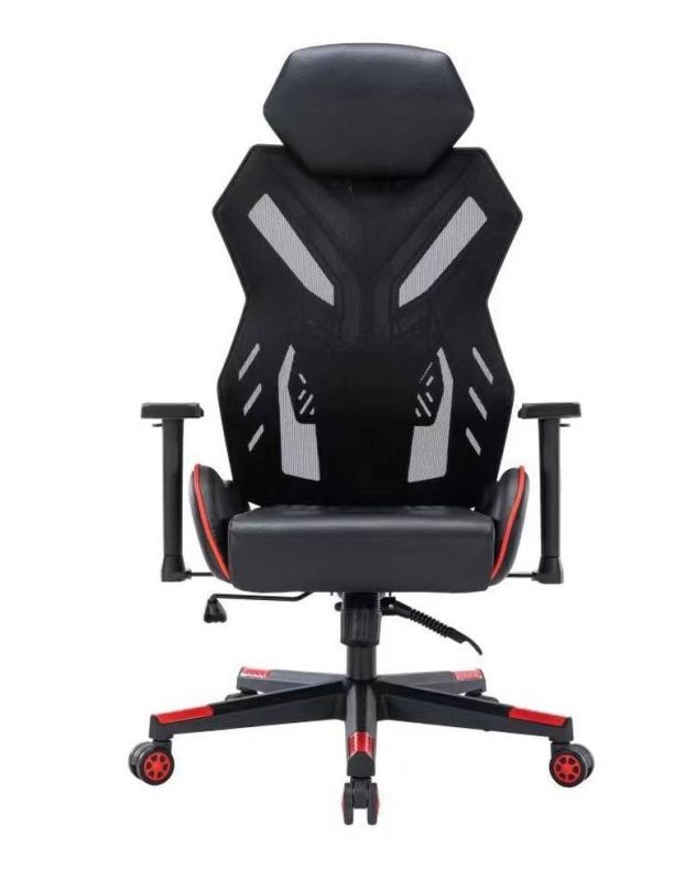 Kancelárska stolička z kvalitnej látky v kombinácii s ekokožou, čierna