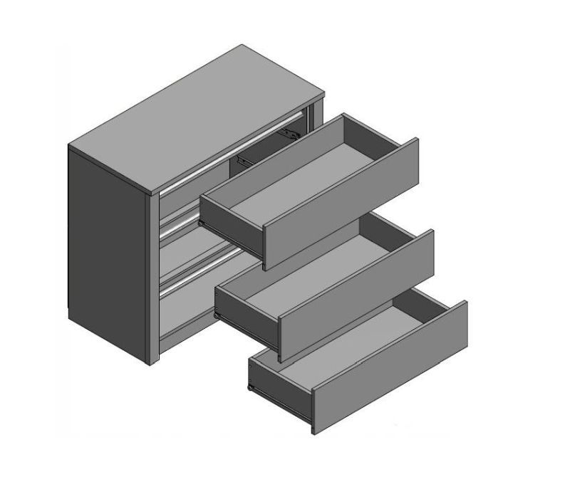 Komoda K3S, lefkas ciemny