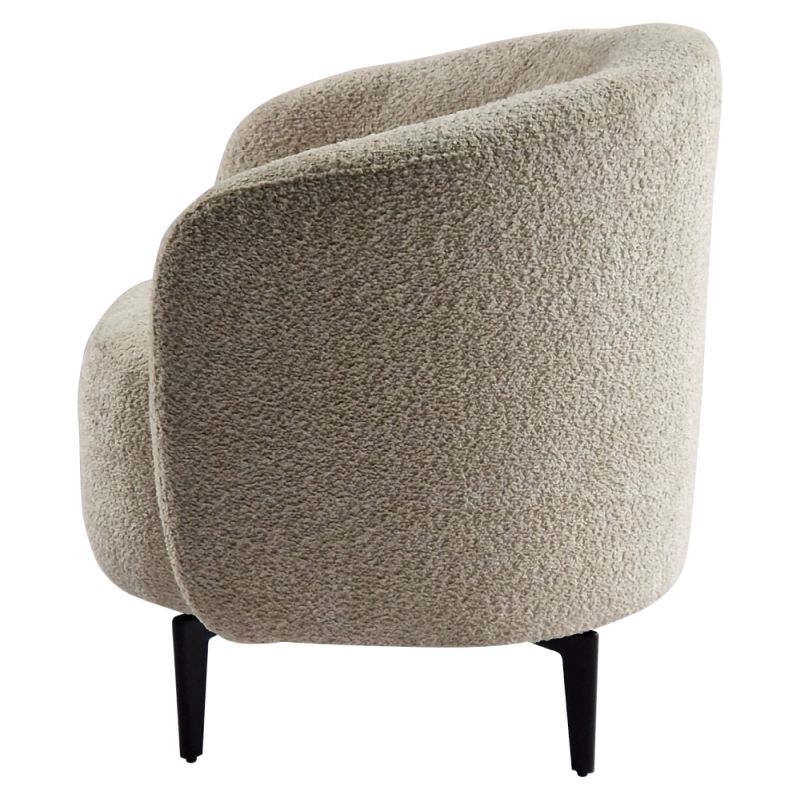 Celočalúnené kreslo vo farebnom prevedení béžová