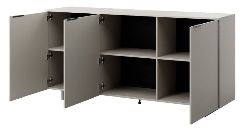 Komoda 3D, pieskovo béžová