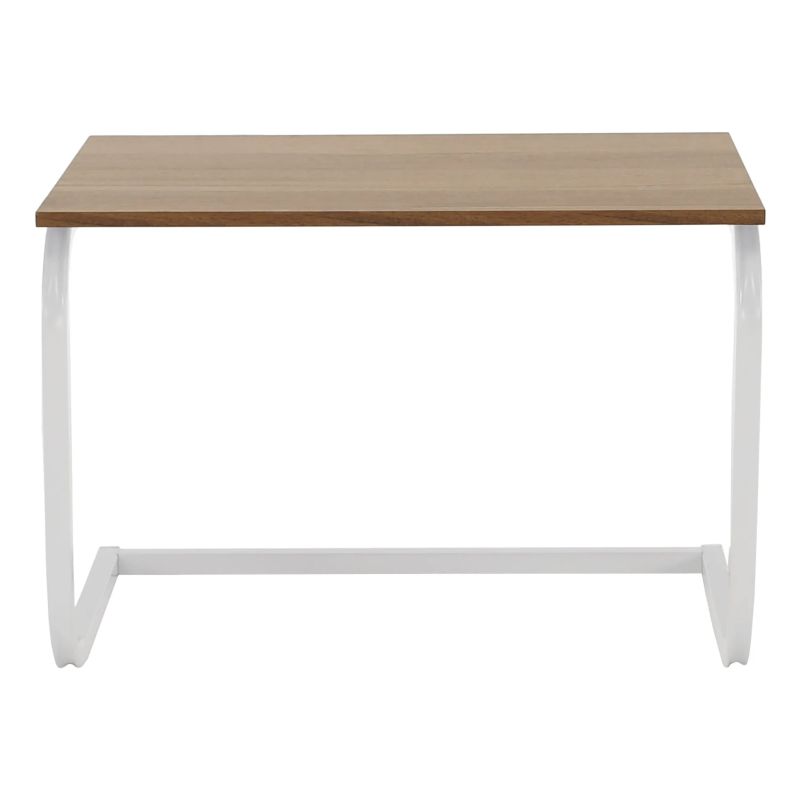 Odkladacia polica, biela-dub natural