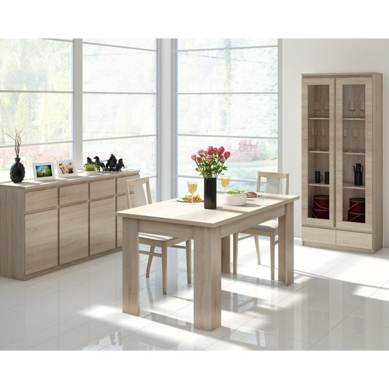 Závesná polica 130, dub sonoma