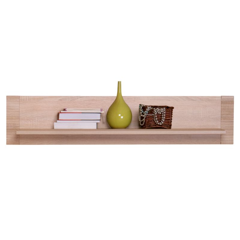 Polica závesná 140, dub sonoma