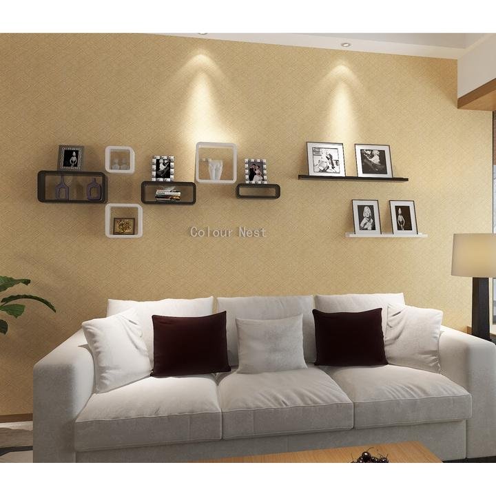 Praktické police 3ks, biele