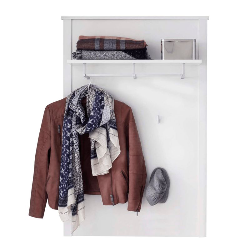 Vešiakový panel 80, biela