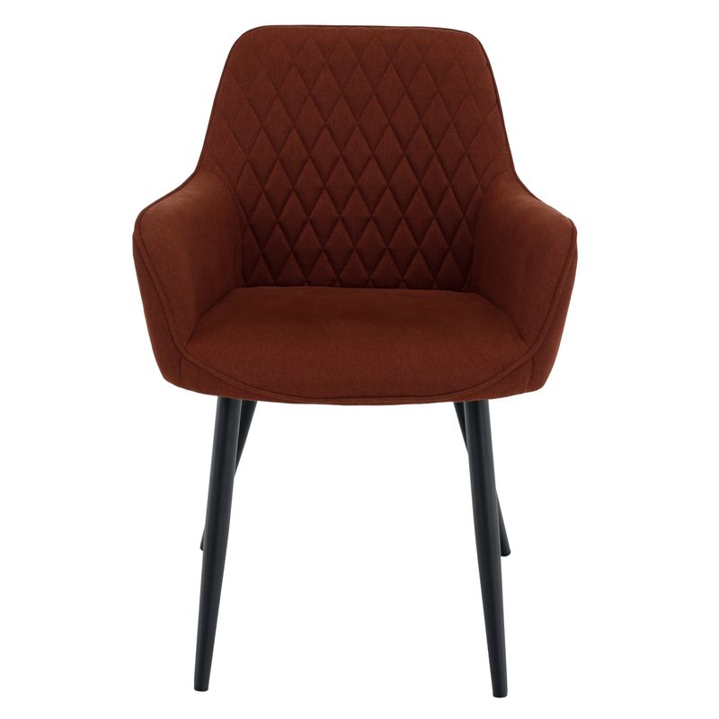 Štýlové dizajnové kreslo, hnedá-čierna