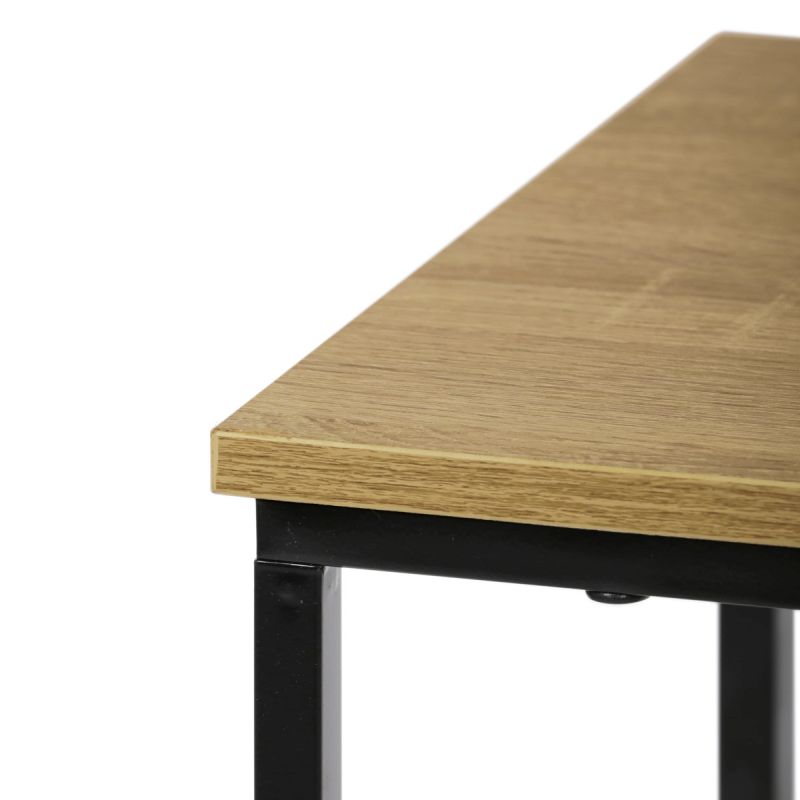 Odkladací stôl, MDF doska, dekor divoký dub