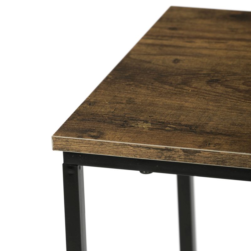 Odkladací stôl, MDF doska, dekor staré drevo