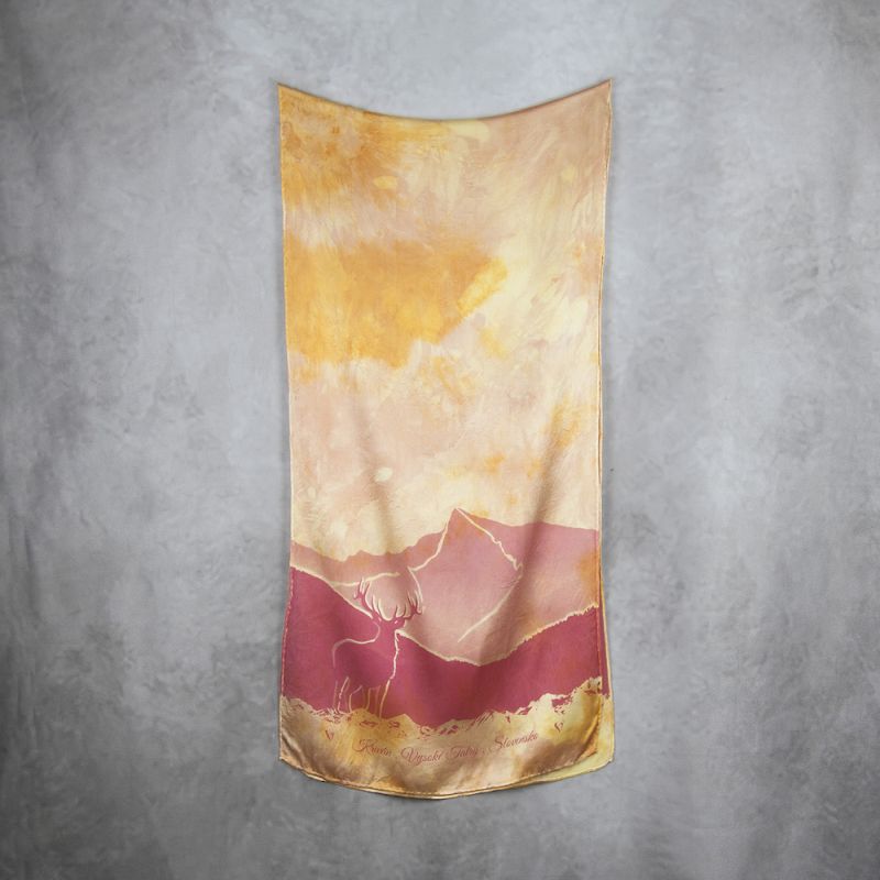 Hodvábny šál Vysoké Tatry - VYSOKÉ TATRY – KRIVÁŇ, LIMITED_02