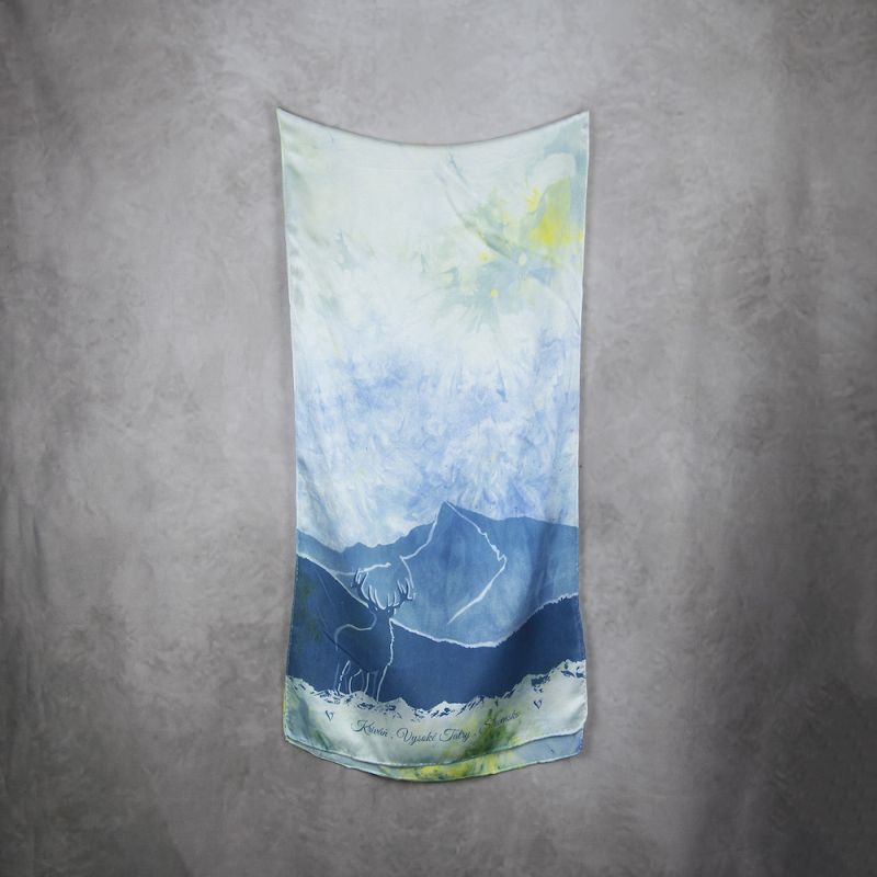 Hodvábny šál Vysoké Tatry - VYSOKÉ TATRY – KRIVÁŇ, LIMITED_03