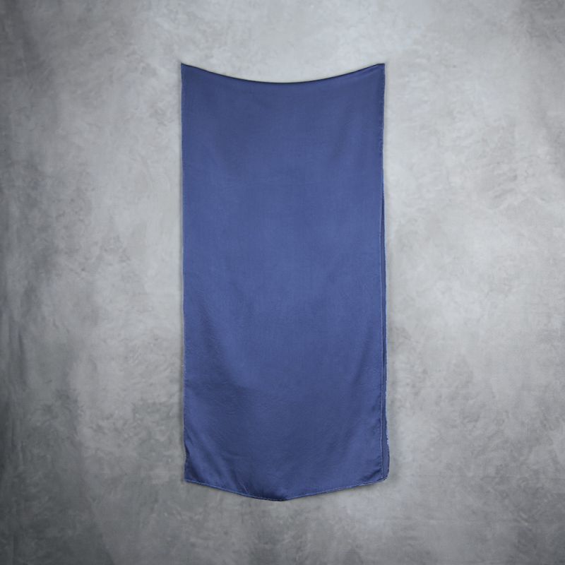 Hodvábny šál ANTRACITOVÝ, Vyrobený na Slovensku, 175 x 45cm