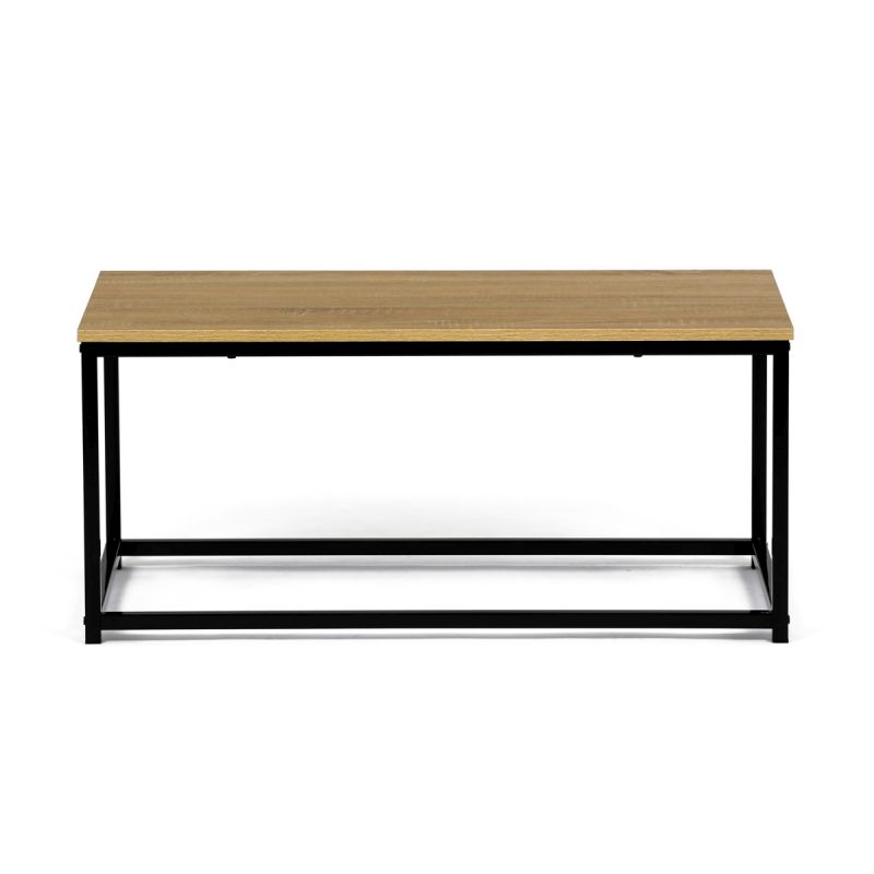 Stôl konferenčný, 90x48x41 cm, MDF, dekor divoký dub