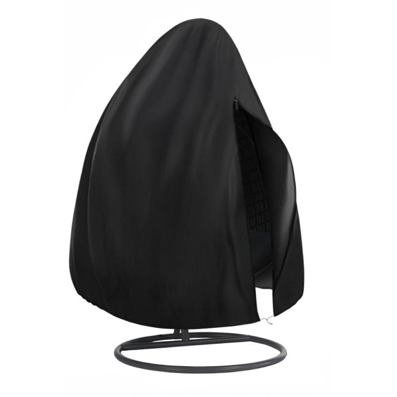 Ochranný obal na závesné kreslo, čierny