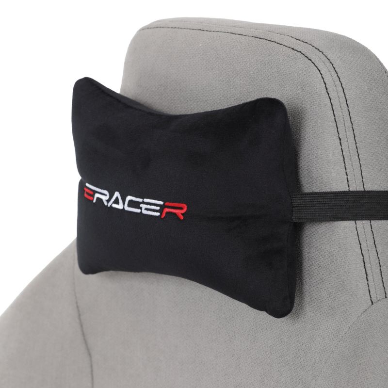 Herné kreslo, strieborná látka, hojdací mechanizmus