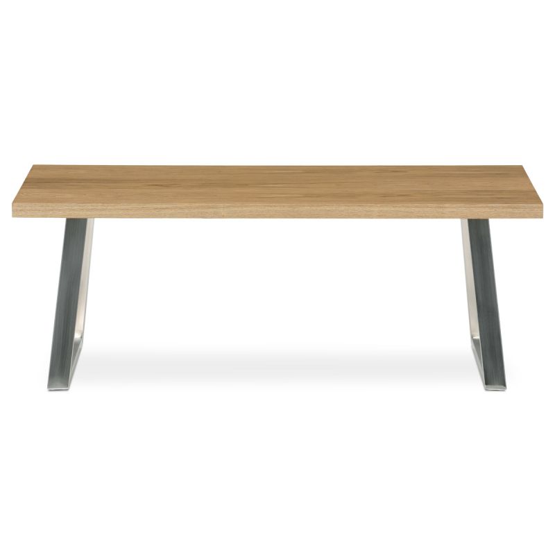 Konferenčný stôl v modernom dizajne 120x60cm, MDF doska, odtieň dub