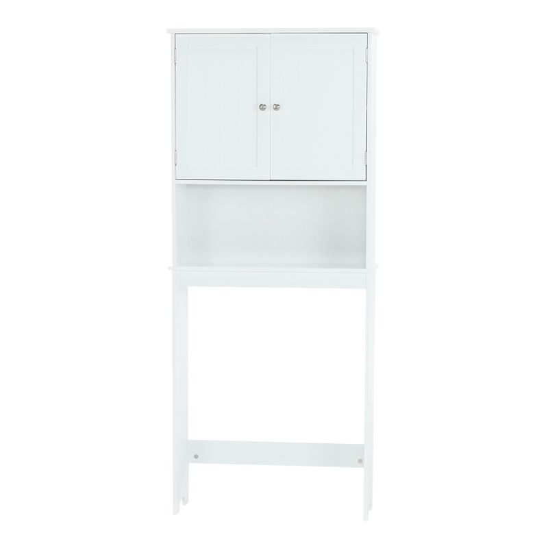 Skrinka nad WC, biela