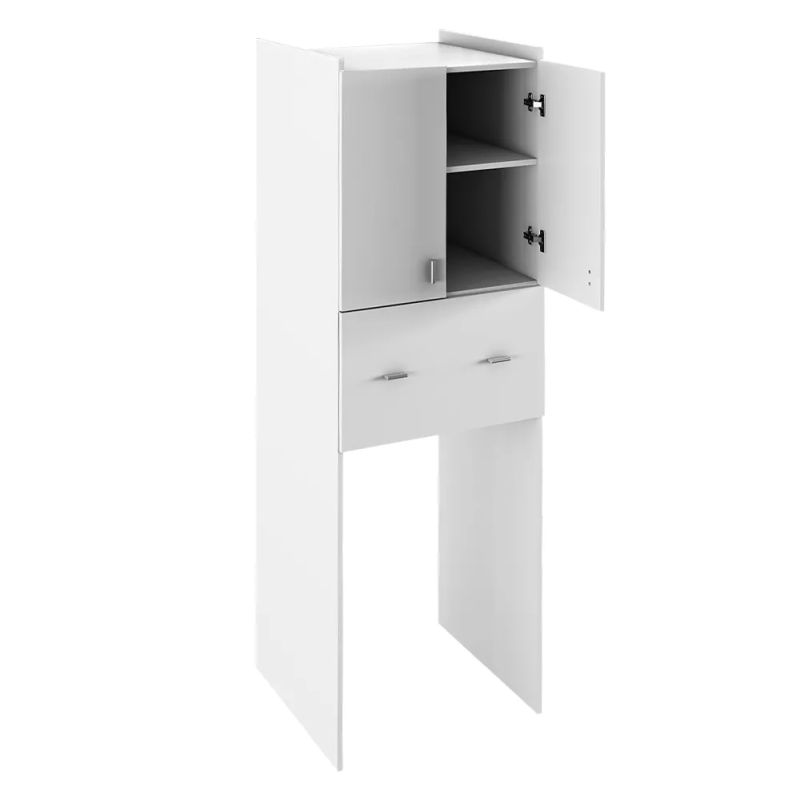 Hlboká skrinka nad práčku, biela