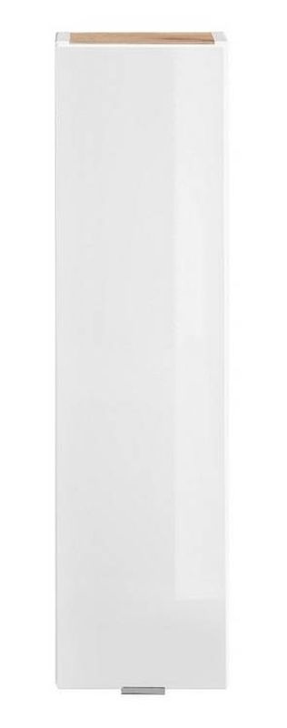 Kúpeľňová skrinka 830 dub craft/biela/biely lesk