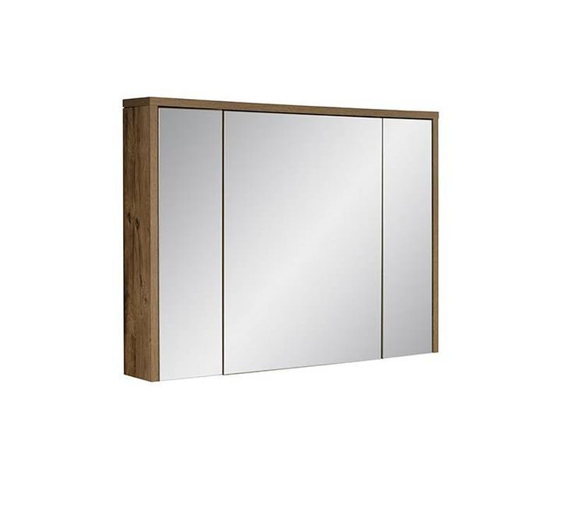 Skrinka do kúpeľne 842 tmavý betón/dub hunton