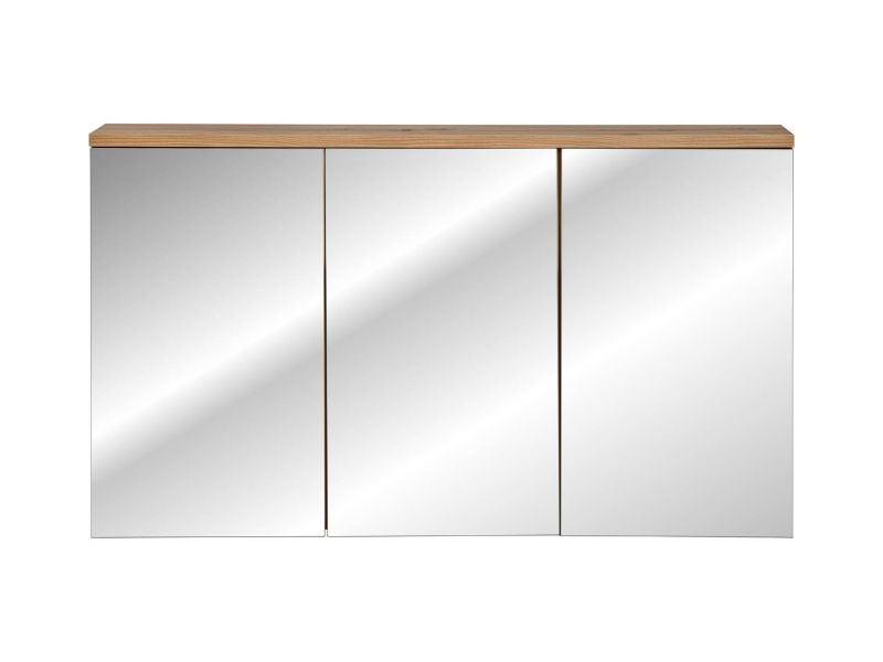 Skrinka do kúpeľne 842 dub artisan/zrkadlo