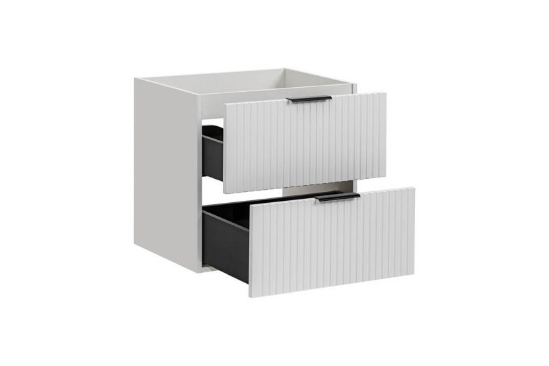 Skrinka do kúpeľne 82-60-B-2S biela-biely mat