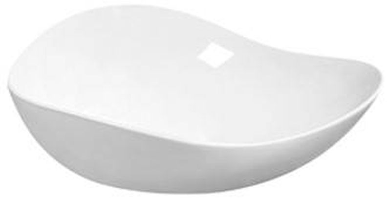 Umývadlo na dosku CLOUD FREE WHITE, biela