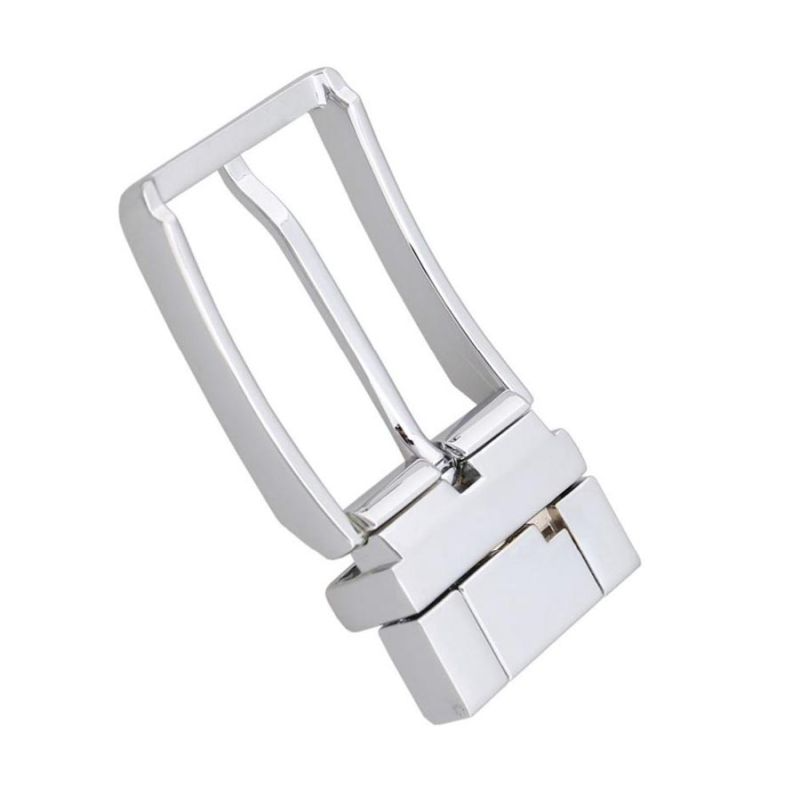 Obojstranná kovová pracka MODERN SILVER, 35mm