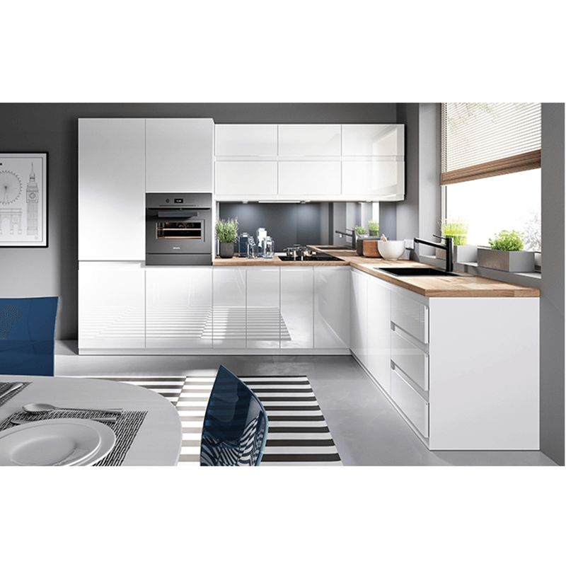 Spodná skrinka biela, D20W, otvorená