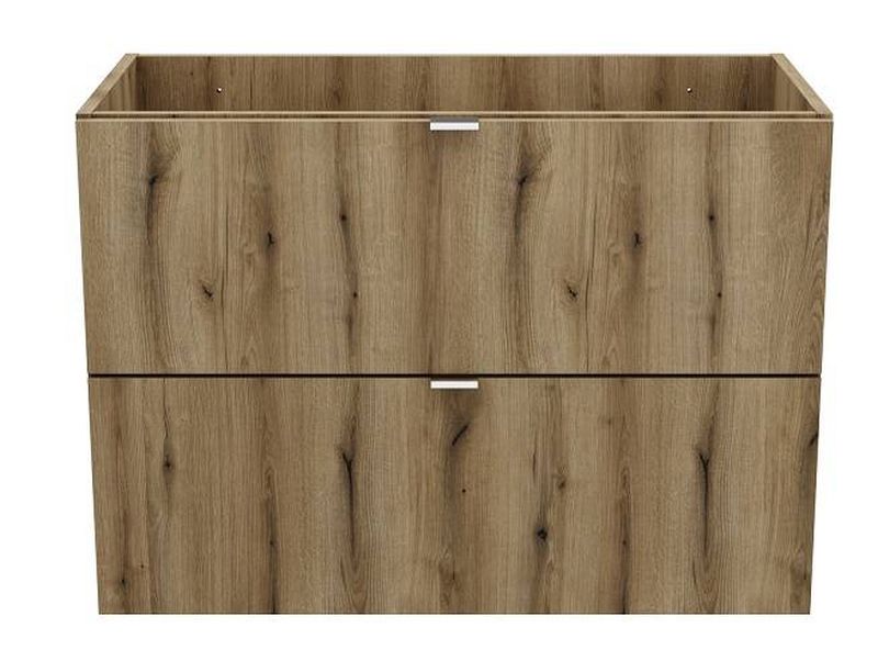 Skrinka do kúpeľne 82-80-2S, Dub coast evoke, 2x zásuvka